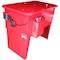 Build-All Parts Washer, 32-Gallon Rinse Tank for Solvents, Recirculating Pump, Metal Flex Hose, Removable Shelves RTFB-32 - alternate 2
